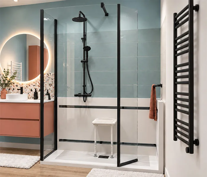 douche sécurisée