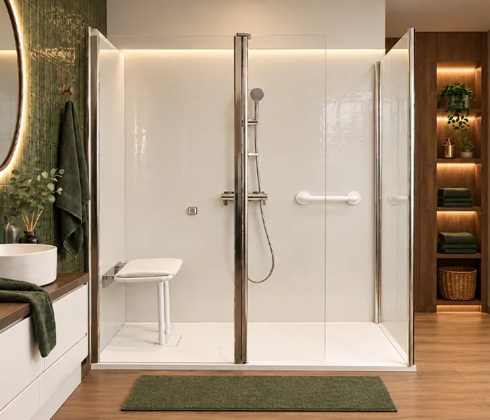 douche sécurisée